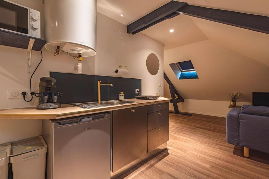 L'Azur Dore, Studio Pour 2 Voyageurs Isles-sur-Suippe Dış mekan fotoğraf
