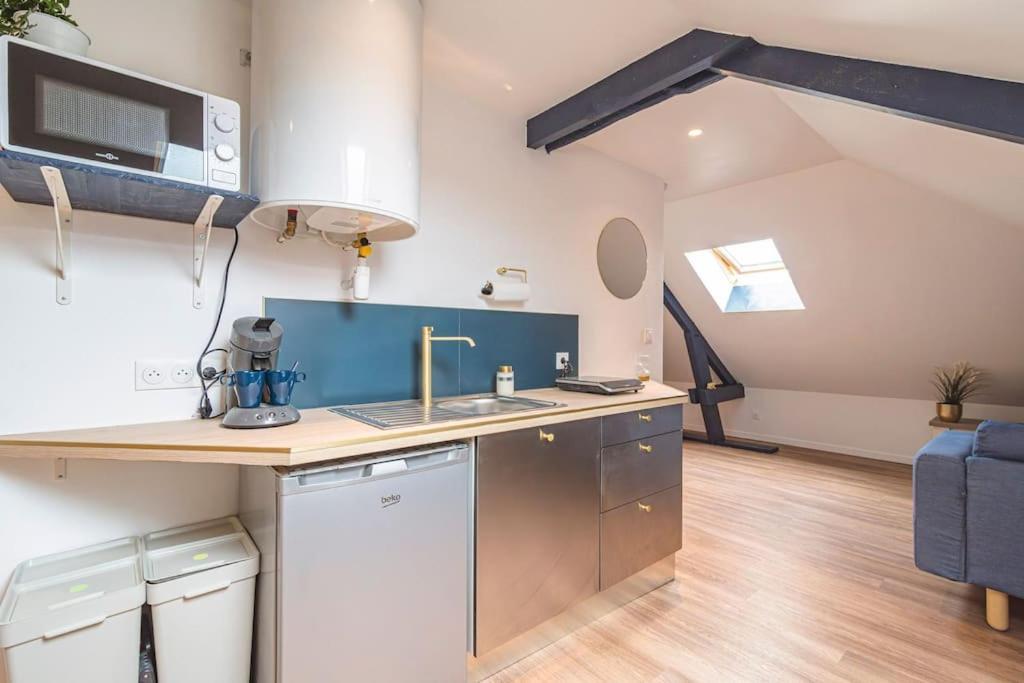 L'Azur Dore, Studio Pour 2 Voyageurs Isles-sur-Suippe Dış mekan fotoğraf