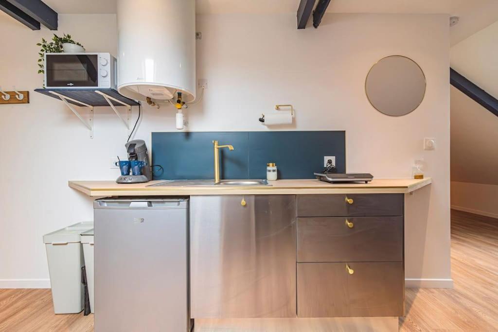 L'Azur Dore, Studio Pour 2 Voyageurs Isles-sur-Suippe Dış mekan fotoğraf